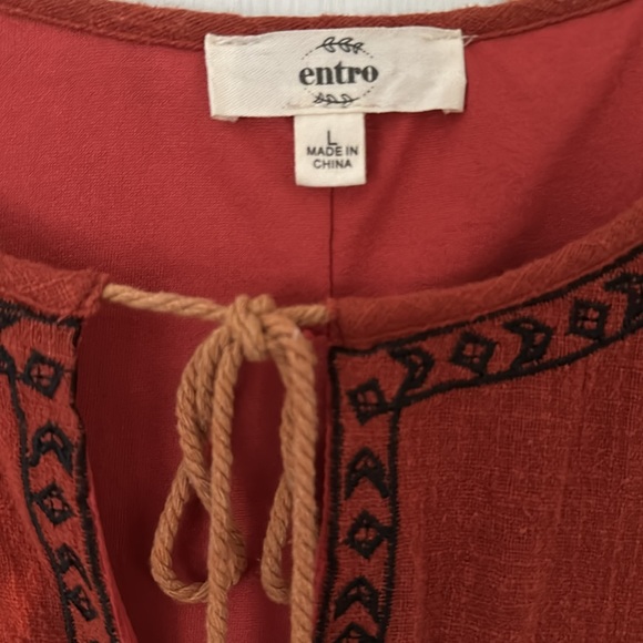 Entro Woman’s Boho style dress size: Large - Picture 6 of 7